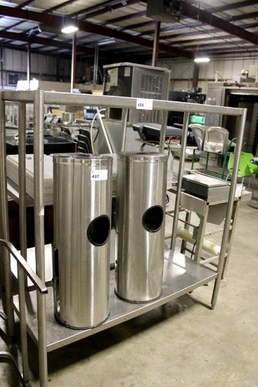 STAINLESS STEEL COOLER RACKS 56IN 2-DECK & 44IN 3-DECK