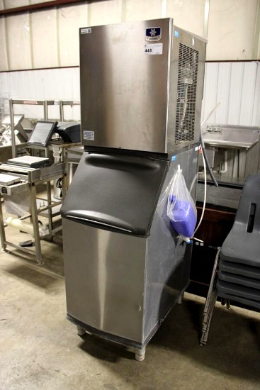 MANITOWOC RFS0300A SELF CONTAINED ICE HEAD W/ BIN