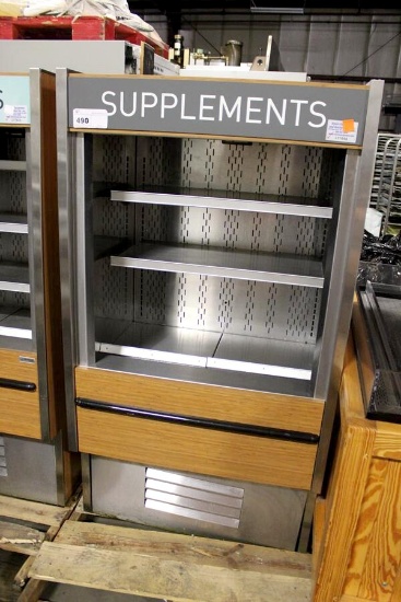 STRUCTURAL CONCEPTS OASIS B32.5525 34IN SELF CONTAINED OPEN AIR REFRIGERATED MERCHANDISER