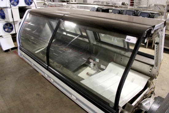 8FT HUSSMANN REMOTE DELI CASE W/ LEFT END CAP BSM-8U