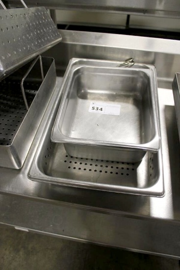 MISC STAINLESS STEEL INSERT PANS