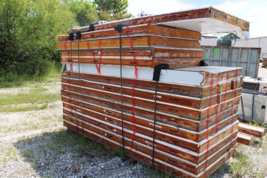 MISC. COOLER PANELS (8)4FTX10FT PANELS (2)2FTX10FT PANELS (2)1FTX10FT PANELS (4)4FTX8FT PANELS & (1)