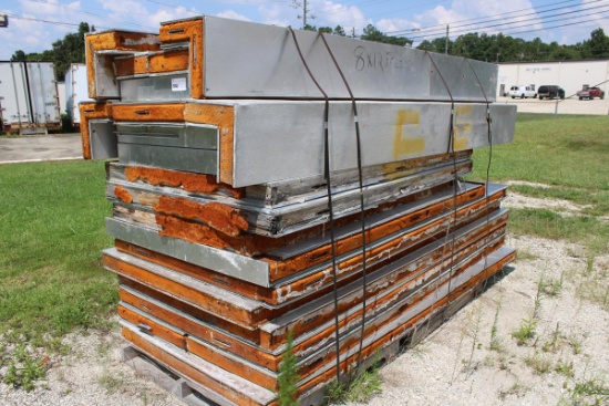 MISC. COOLER PANELS (5)4FTX10FT PANELS (2)2FTX10FT PANELS (4)4FTX8FT PANELS (2)3FTX8FT PANELS (2)1FT