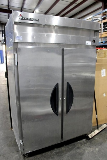 VICTORY VF-2 SELF CONTAINED 2-DOOR FREEZER