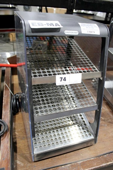 CREATIVE SERVIING INF12 COUNTERTOP 3-DECK HEATED MERCHANDISER FOOD WARMER