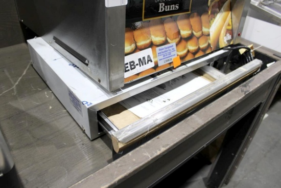 NEW FLOOR MODEL DISPLAY APW WYOTT SPTU-30 24IN BUN WARMER DRAWER