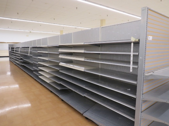LOZIER WALL SHELVING 84IN TALL 19/19 - 64FT - SOLD BY THE FOOT