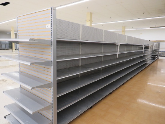 LOZIER WALL SHELVING 84IN TALL 19/19 - 62FT - SOLD BY THE FOOT
