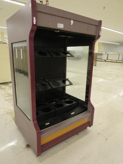 4FT FLORALINE FD4-88 FLORAL CASE - REMOTE COOLED, NO COMPRESSOR