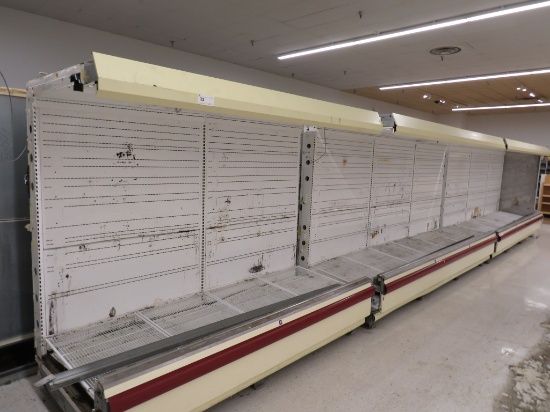 HUSSMANN D5L DAIRY CASES 2002 - NO SHELVES (1-8FT, 2-12FT) - REMOTE COOLED, NO COMPRESSOR
