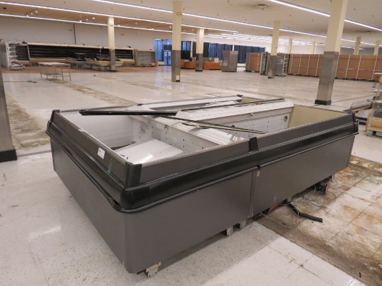 HILL/PHOENIX OWIZ FREEZER CASES 2010 (1-6FT ISLAND, 1-6FT BUNKER) - REMOTE COOLED, NO COMPRESSOR