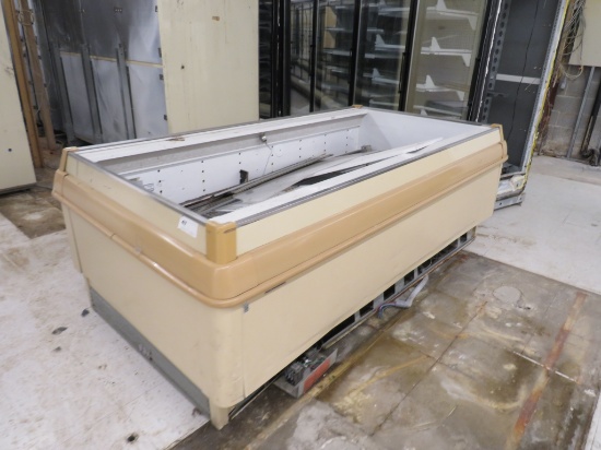 8FT HILL/PHOENIX OIZ ISLAND FREEZER CASE 2010 - REMOTE COOLED, NO COMPRESSOR