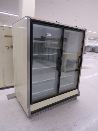 HUSSMANN RL FREEZER DOOR CASE 2002 - SOLD BY THE DOOR - REMOTE COOLED, NO COMPRESSOR