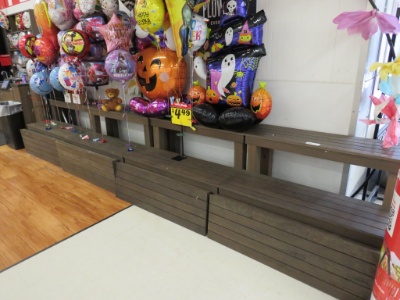16x48 Floral Display Tables