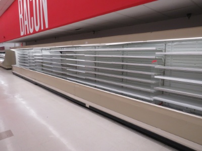 Hussmann Dmd Lunch Meat Cases '92 (2-8ft, 2-12ft) - Remote Cooled, No Compressor