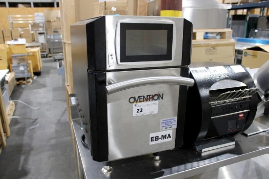 New 2023 Ovention Misa-A12 High Speed Convection/ Microwave Oven - Minor Scratches