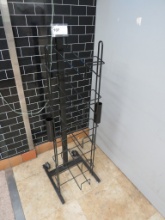 16-INCH BLACK DISPLAY RACK