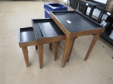 NESTING DISPLAY TABLES