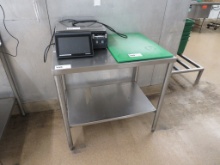 24X36 STAINLESS STEEL TABLE