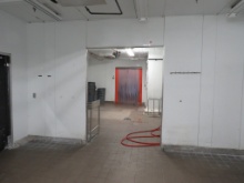 APPROX. 22X24 WALK-IN MEAT COOLER / 22X44 PREP ROOM 10FT TALL - NO COMPRESSOR