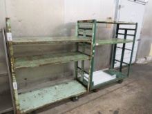 24X56 GREEN 2-DECK STOCK CARTS