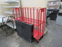 5FT RED STOCK CART