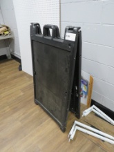A-FRAME SIDEWALK ADVERTISING SIGN