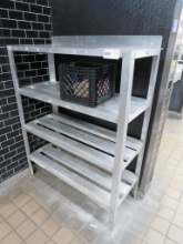 20X48 4-DECK ALUMINUM COOLER RACK
