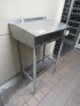 S/STEEL RECEIVING DESK