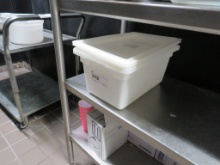 12X18 WHITE STORAGE CONTAINER WITH LID