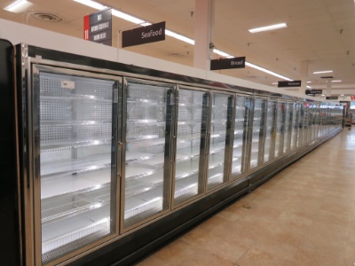 Hussmann Rfa Freezer Door Cases '93 - Sold By The Door - Remote Cooled, No Compressor