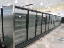 HUSSMANN RL FREEZER DOOR CASES '07 - SOLD BY THE DOOR - REMOTE COOLED, NO COMPRESSOR