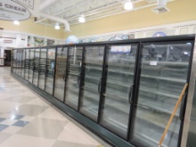 HUSSMANN RL FREEZER DOOR CASES '07 - SOLD BY THE DOOR - REMOTE COOLED, NO COMPRESSOR