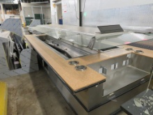 16FT BARKER REMOTE SALAD BAR '07 - NO COMPRESSOR