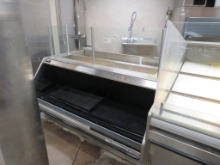 6FT BARKER PT6 2-DECK SUSHI CASE 2012 - REMOTE COOLED, NO COMPRESSOR