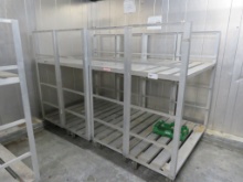 24X55 2-DECK ALUMINUM COOLER CARTS