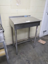S/STEEL RECEIVING DESK