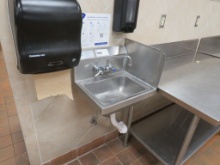 STAINLESS STEEL HAND SINK