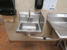 STAINLESS STEEL HAND SINK