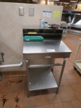 S/STEEL RECEIVING DESK