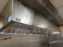 14FT S/STEEL EXHAUST HOOD - NO FANS