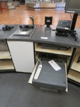 SET OF 2014 MAGELLAN 9806 SCANNERS WITH MONITORS AND CASH DRAWER - NO HARD DRIVE