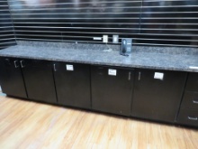 11FT FLORAL BACK COUNTER
