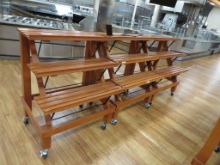 36-INCH 3-DECK BAKERY DISPLAY TABLES