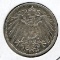 Germany 1901-J silver 1 mark VF