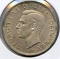 Great Britain 1945 silver two shillings lustrous AU