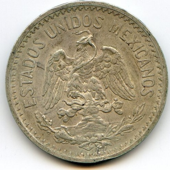Mexico 1905 silver 50 centavos nice XF