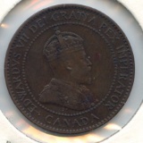 Canada 1906 1 cent good VF