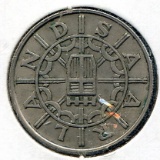 Saarland 1955 100 franken XF
