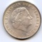 Netherlands Antilles 1965 silver 1 gulden UNC